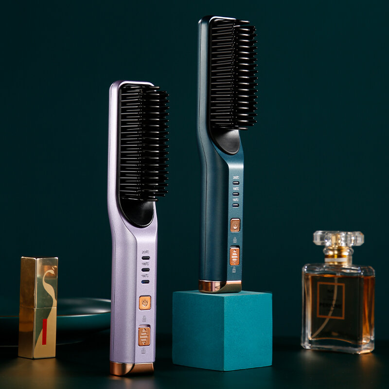 Lisseur de cheveux à trois vitesses, fer à friser ondulé, Portable, Interface USB, outil de coiffure, nouveauté 2021