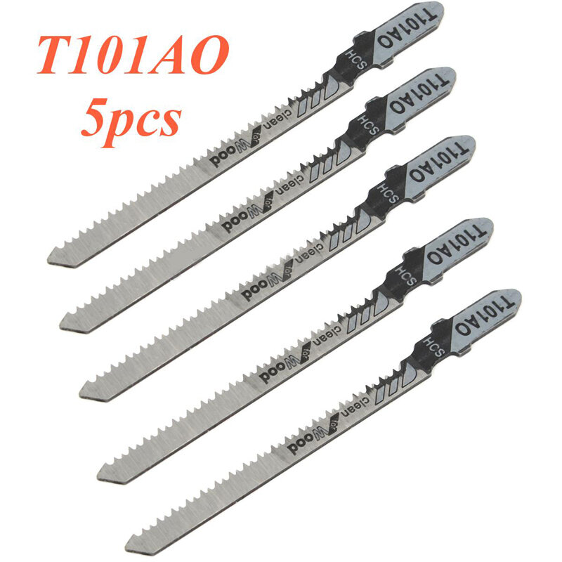 5pcs nuove lame per seghetto T101AO Set utensile da taglio per legno pulito taglio 1.5-15mm