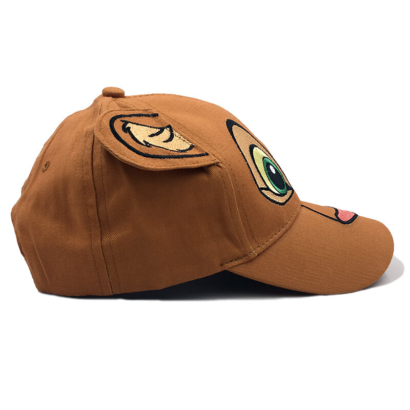 Новая детская шапка с героями мультфильмов «Король Лев» для мальчиков и девочек, универсальная детская бейсболка