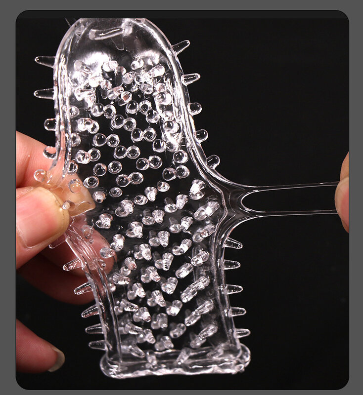 Dedo conservantes mistério caixas pênis cobre extensor preservativo cristal reutilizável galo anel adulto sexo brinquedos para homens 18 loja vibradores