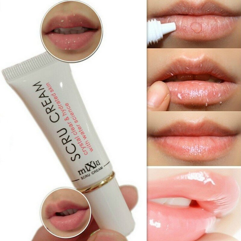 1Pcs Moisturizing Full Lip ลบ Dead Skin Lip Care Exfoliating Lip Scrub สีชมพู Care ลบ Dark ควันริมฝีปาก