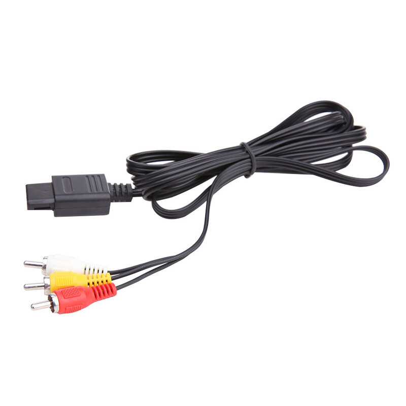 Kabel telewizyjny AV Audio wideo kabel telewizyjny do konsoli Nintendo 64 N64 GameCube NGC SNES SFC