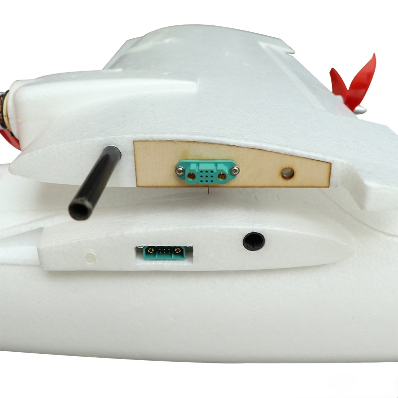 Df Grote Witte Haai Spanwijdte 1116Mm Fpv Vliegende Vleugel Epp Schuim Twin Motor Uav Rc Vliegtuig Voor Kids Kinderen speelgoed