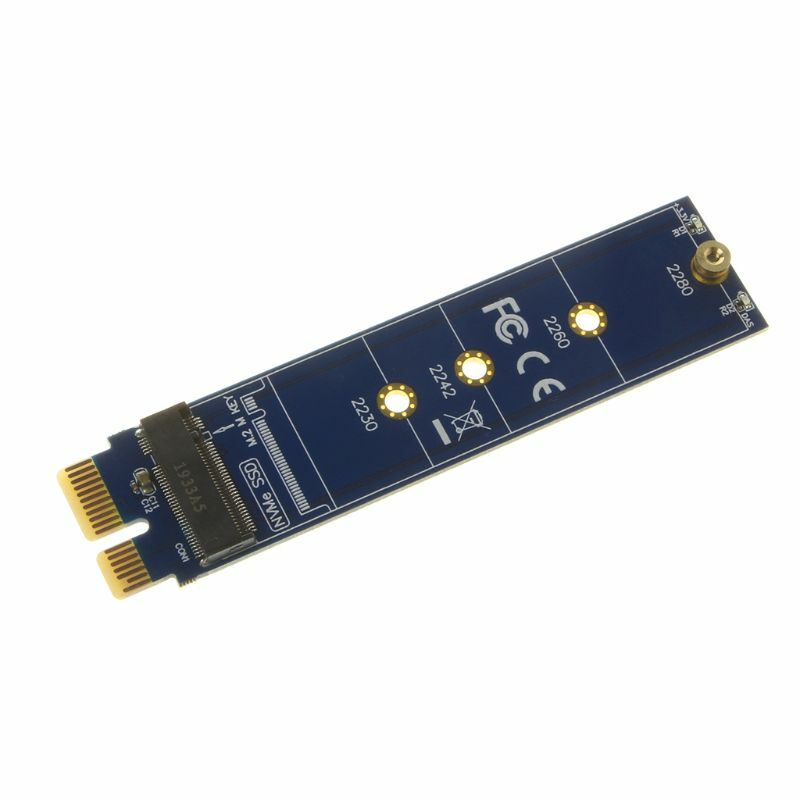 Адаптер PCIE-M2 NVMe SSD M2 PCIE X1 Raiser PCI-E PCI Express M Соединитель в форме ключа поддерживает 2230 2242 2260 2280 M.2 SSD