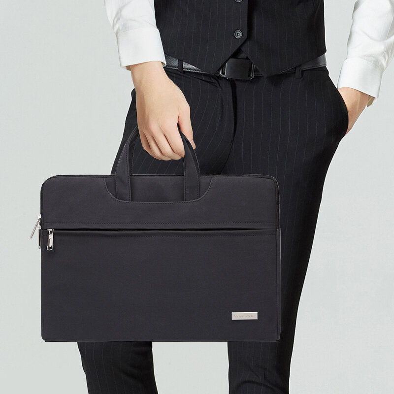 Victoriatourist 노트북 가방 14 ”15.6” 남성 여성 비즈니스 핸드백, 세련된 서류 가방 멀티 레이어 공간 메신저 가방