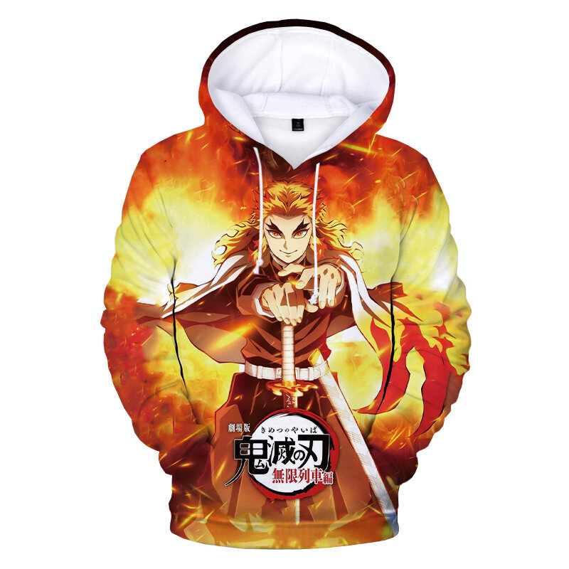 2021 dämon Slayer 3D Gedruckt Hoodie Sweatshirts Männer Frauen Mode Casual Anime Pullover Unisex Harajuku Streetwear Kühlen Hoodies