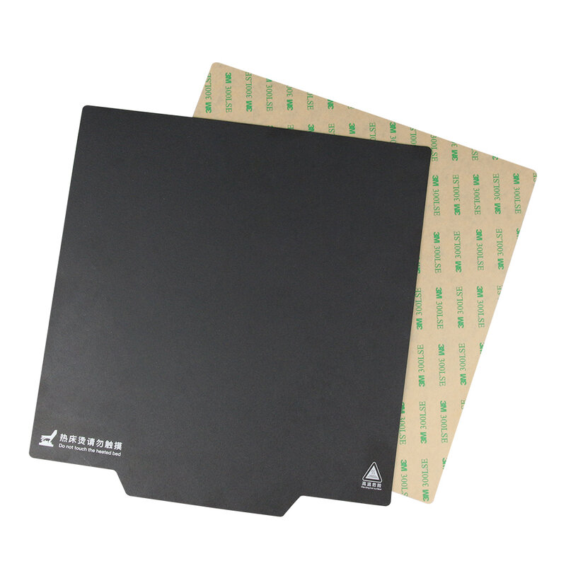Para a impressora 3d parte a fita magnética da cama da cópia 220/235/310mm quadrado heatbed etiqueta quente cama construir placa placa placa placa de superfície flex