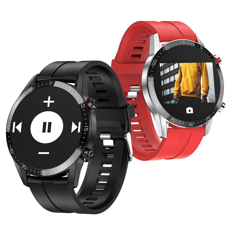 L13สมาร์ทนาฬิกาผู้ชายบลูทูธ Call ธุรกิจ ECG + PPG สายรัดข้อมือกีฬาฟิตเนส Smartwatch Relogio Masculino PK L16 l19
