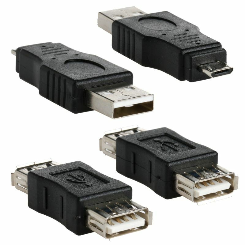 10 sztuk wysokiej jakości OTG 5 Pin F/M Mini zmieniarka Adapter konwerter USB męski na żeński Micro USB Drop Shipping