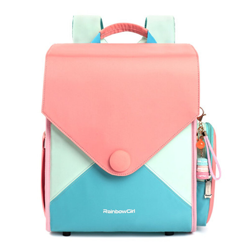Fashion Candy Color Girls School Bags For Primary School Children Backpack Satchels Sweet Plecak Szkolny Mochilas Escolares 2020