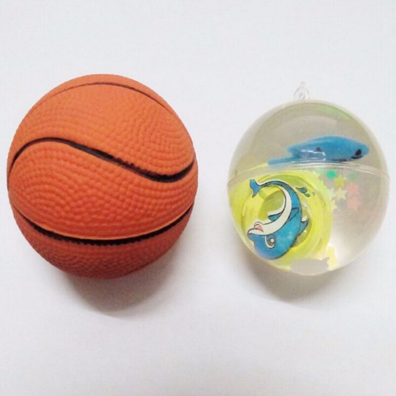 Giocattolo per bambini spremere palla in schiuma morbida spremere palla pallacanestro arancione mano polso esercizio antistress 6.3CM vendita calda