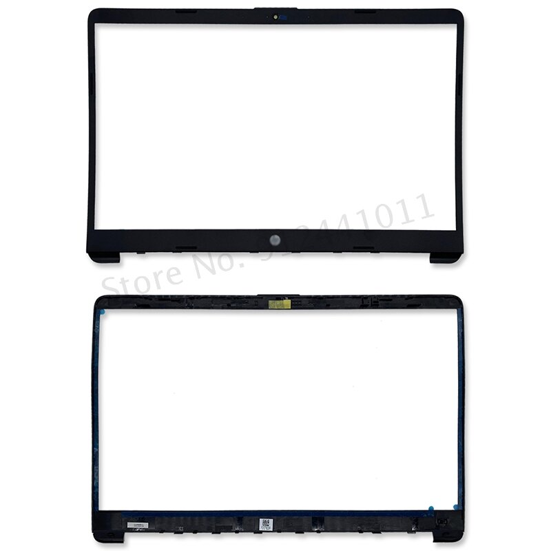Penutup Belakang LCD Laptop Baru untuk HP 15-DW 15S-DU 15S-DY Seri Bezel Depan Palmrest Penutup Bawah Hings Hitam Perak L52012-001