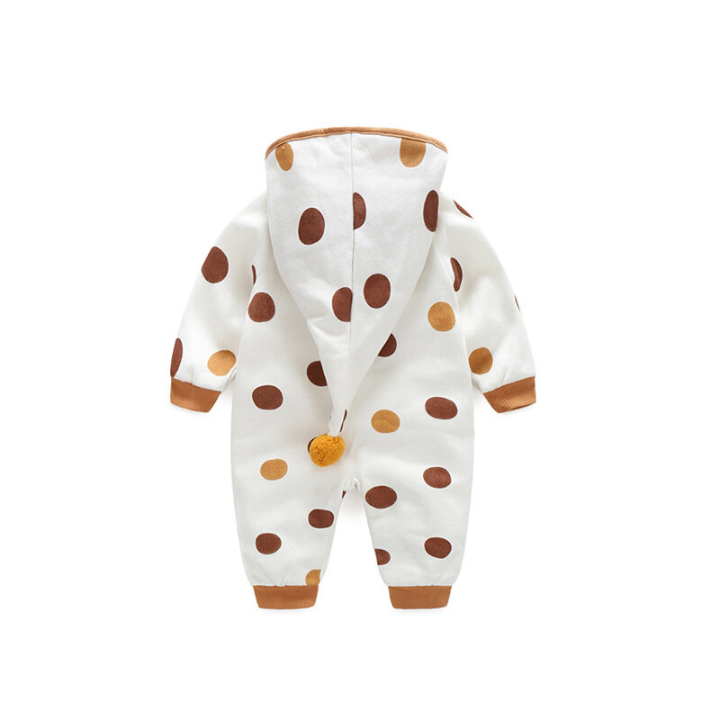 Ropa Infantil de marca Yg, ropa de una sola pieza de algodón para bebé y niña, ropa para gatear con sombrero, ropa de bebé estampada