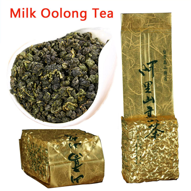 Leite oolong chá alishan chá alpino chá orgânico chinês chá verde 300g