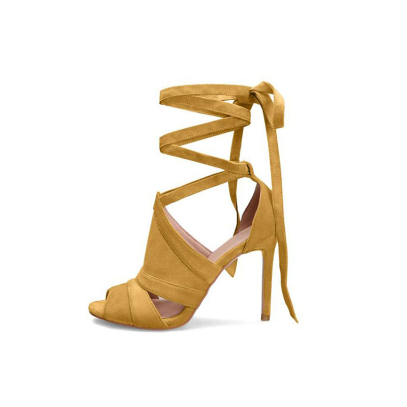 2021 New Summer Fashion Design tessuto sandali da donna trasparente strano tacchi alti sandali da donna scarpe Open Toe