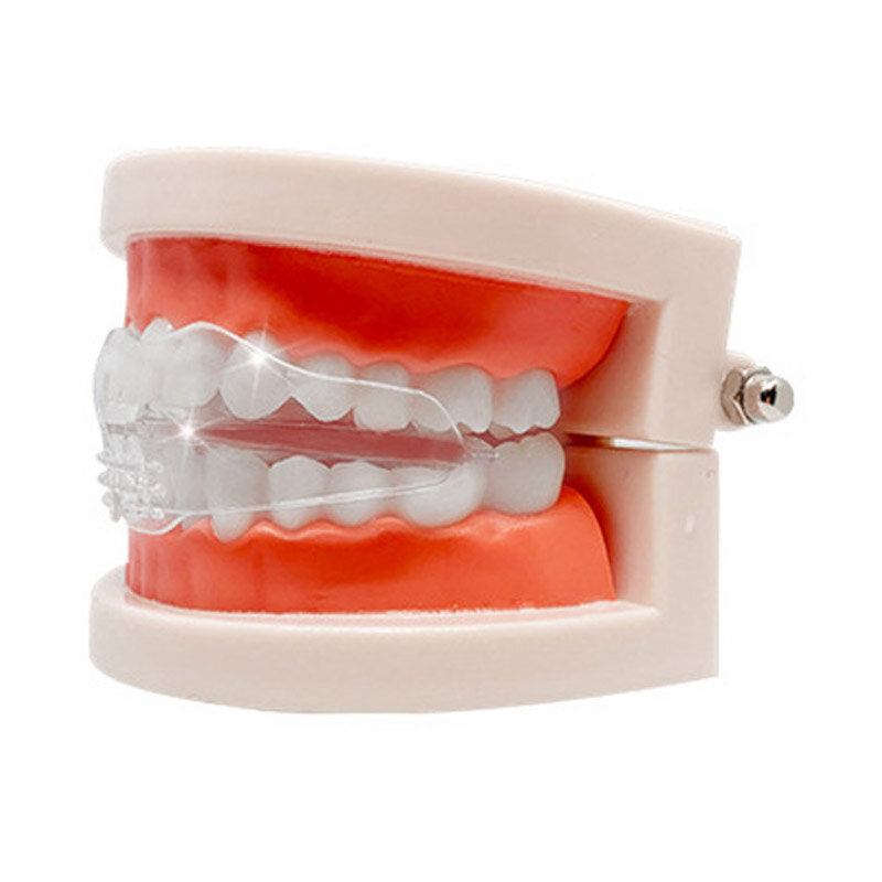 Denti ortodontici dentali a 3 stadi bretelle denti trasparenti allenatore )ismo protezione della bocca strumento per la cura dei denti per bambini adulti
