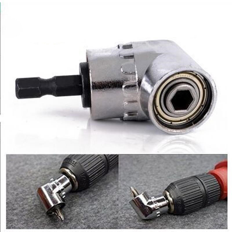 105 Degree Angle Screwdriver Set Torque Wrench Drill Socket Adapter 1/4 inch Hex Bit Socket Electric Drill Accessories Hand Tool