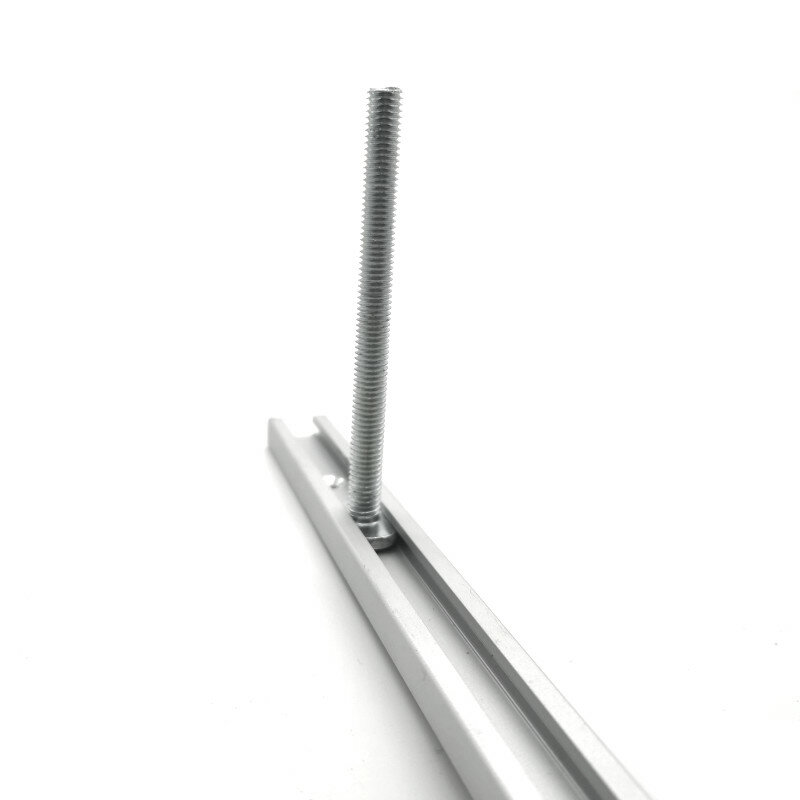 Ze stopu Aluminium ze stopu Aluminium T-slot slajdów tor T-śledzi prowadnica ukośna dla piła do obróbki drewna/tabeli routera stół warsztatowy typ narzędzia-19
