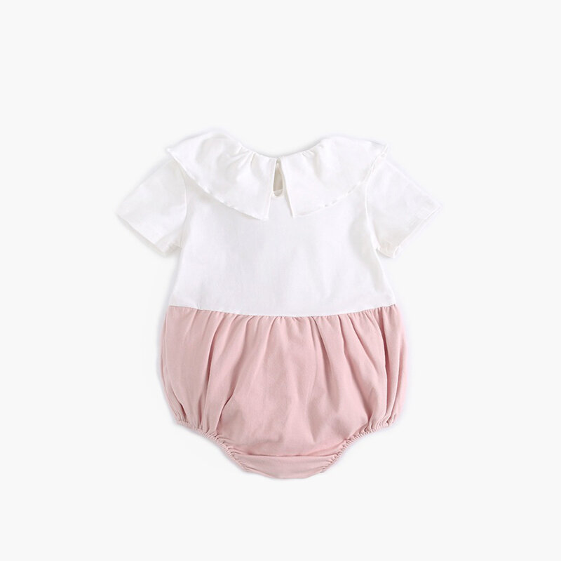 ATUENDO 여름 패션 신생아 아기 Rompers 100% 코튼 Kawaii 소프트 키즈 Babysuits 귀여운 유아 소녀의 실크 옷 점프 슈트