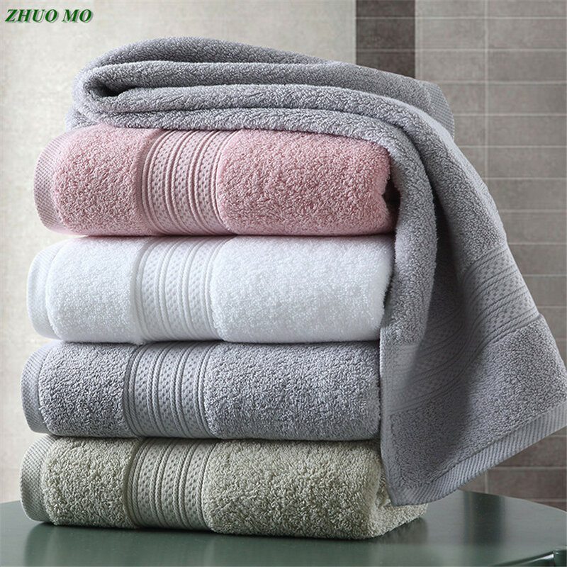 150*80cm 100% Cotone Pakistan Telo da bagno Super assorbente asciugamano di Spugna Grande Addensare Adulti Asciugamani Da Bagno di trasporto libero