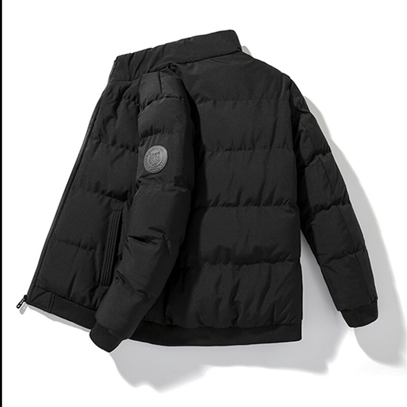 Uomo nuova giacca invernale Casual giacche calde spesse parka autunno nuovo capispalla moda antivento termico Plus Size parka cappotto uomo