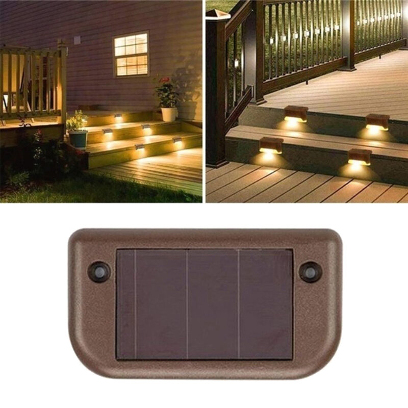 Lampe LED de pont à énergie, éclairage d'extérieur, chemin de jardin, escalier, clôture, décoration