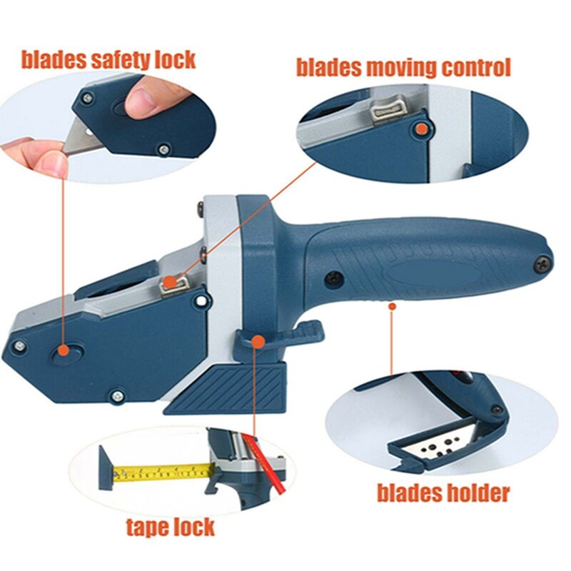 Draagbare Gipsplaat Cutter Handleiding Hoge Nauwkeurigheid Hand Push Houtbewerking Snijplank Gereedschap Houtbewerking Machines