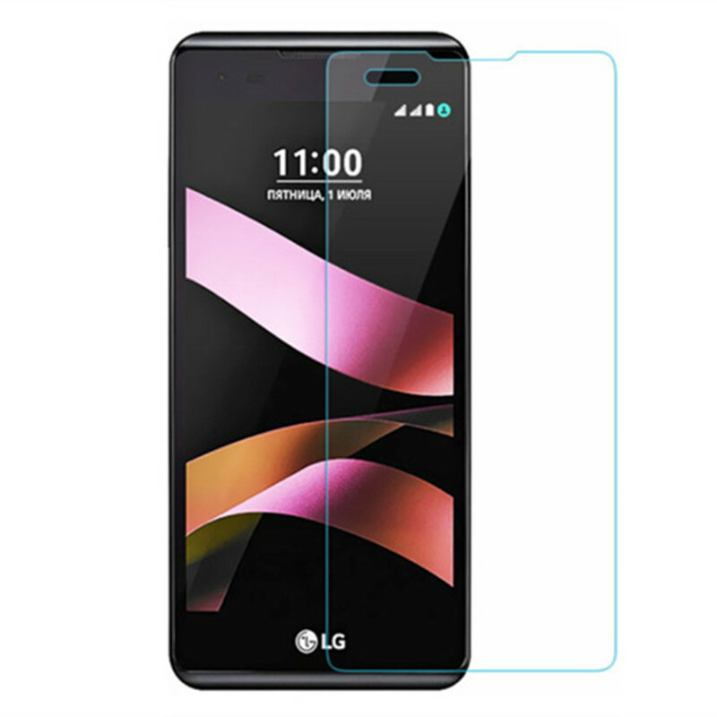 for lg x style k200 tempered glass screen protector 0.26mm 2.5d 9h front safety protective film for lg xstyle 5.0inch glass film