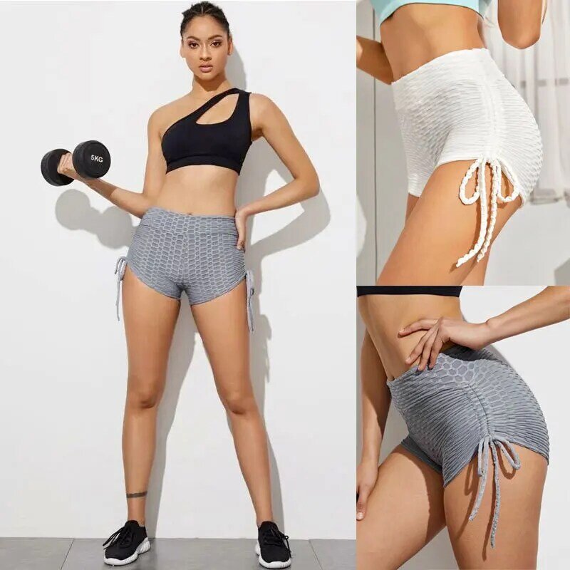 2021ใหม่ Seamless Gym กางเกงขาสั้นออกกำลังกายโยคะสั้น Scrunch Butt โยคะกางเกงขาสั้นการบีบอัดสั้นออกกำลังกาย...