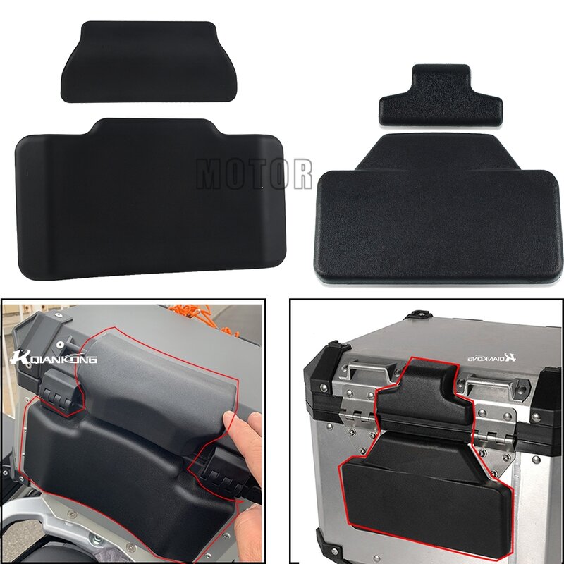 Motorcycle Passenger Backrest Lazy Back Pad Rear Top Case Cushion For R1200GS