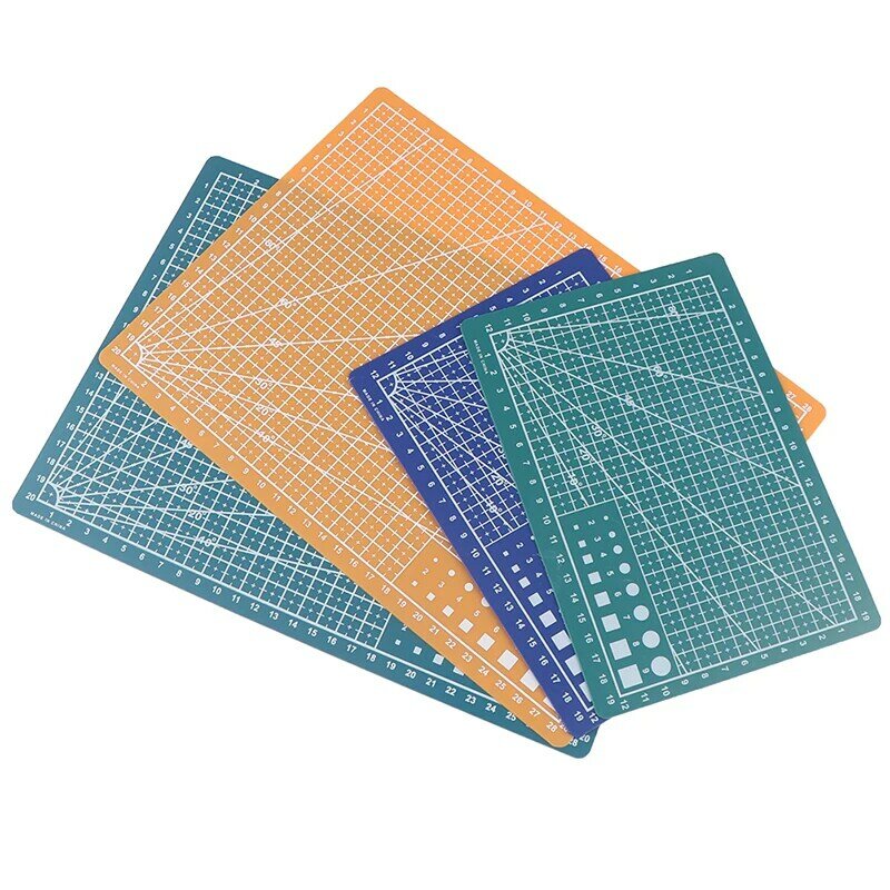 A4 Doppelseitige Schneiden Matte Durable Pad Patchwork Werkzeug Handgemachte Platte Dark Schule Liefert 22x30cm Raster Linien bord