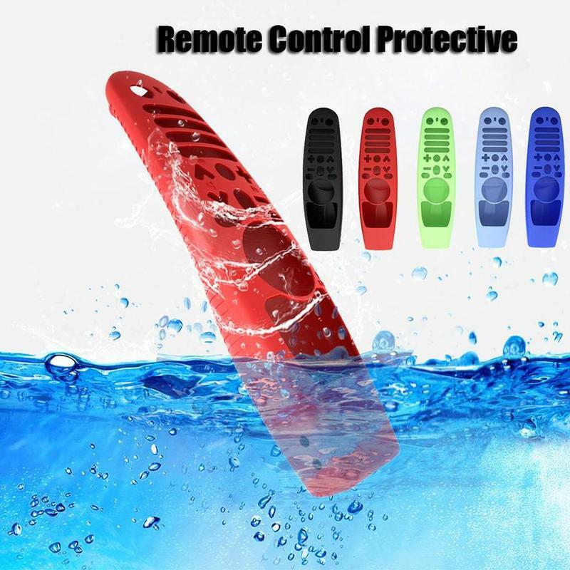 1pc caso protetor durável macio controle remoto capa protetora luva de silicone luminosa para lg AN-MR600/mr650/mr18ba