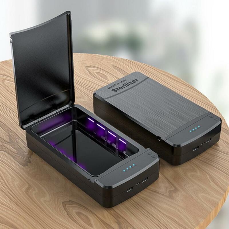 Nova multifuncional portátil móvel caixa de desinfecção ultravioleta esterilização inteligente uv desinfecção