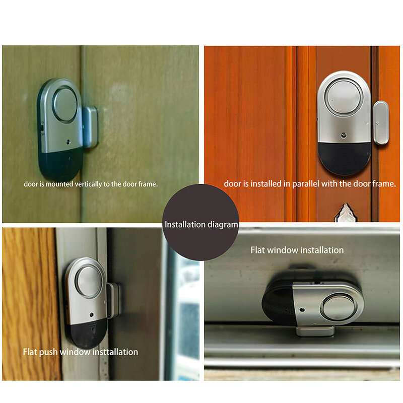 Home Security Alarm Infrared Sensor Anti-Theft Motion Detector Alarm Monitor Wireless Alarm Door And Window Anti-Theft Alarm