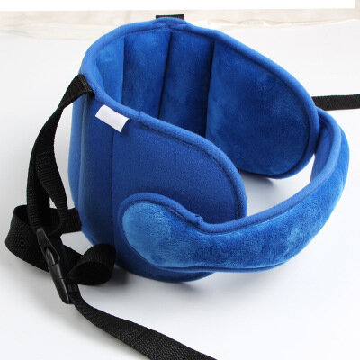 Asiento de coche ajustable para bebés, soporte de cabeza fijo para dormir, almohada de protección del cuello, reposacabezas de seguridad