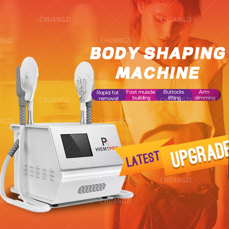 Fat Reduction HIEMT Muscle Body Building Machine Electromagnetic Muscle Stimulator Sliming DeviceFree Shipping Factory Sale