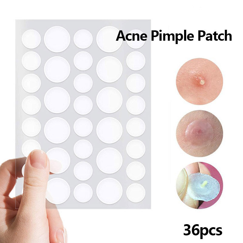 Acne brufolo Patch trattamento viso protegge invisibile rimozione dell'acne comedone adesivi idrocolloidi strumenti per la cura della pelle