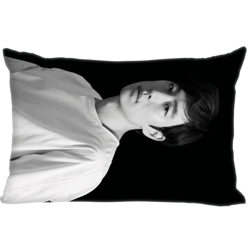 Fundas de almohada rectangulares de alta calidad, Textiles decorativos personalizados para el hogar, Lee Je Hoon Actor, gran oferta