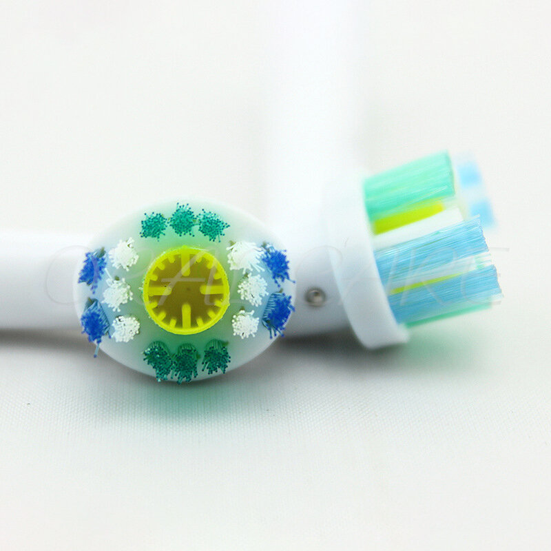 Cabeça da escova eb18a 3d, branqueamento higiene oral limpo para escova de dentes elétrica universal, 20 peças
