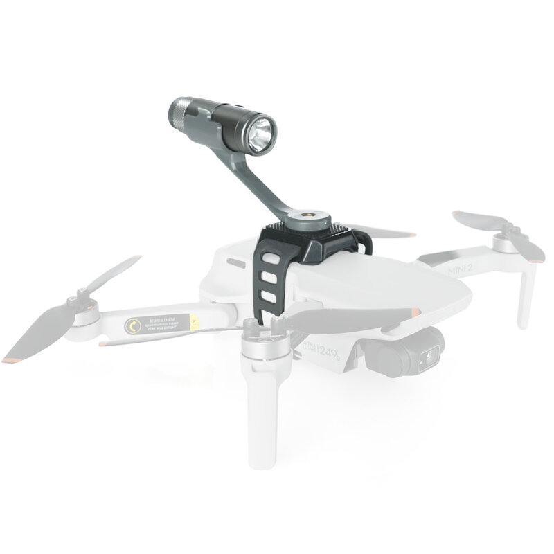 Drone Top Searchlightเที่ยวบินไฟฉายWสำหรับDJI Mini 2/Mavic Air 2/Mavic 2/pro/Fimi X8 SE Droneอุปกรณ์เสริม