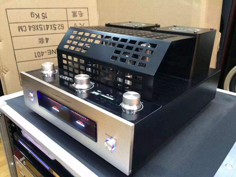 ByJoTeCH M12 HI-FI Bluetooth Vacuum Tube Amplifier support USB power amplifier BASS hifi output 2 support 220V or 110V