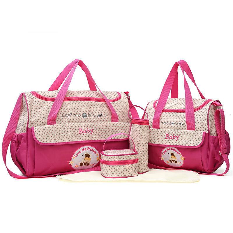 Сумка GOPLUS женская для подгузников, набор из водонепроницаемой тканевой сумочки на плечо, для мам и путешествий
