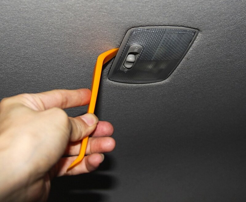 Nowy 4/12 sztuk Radio samochodowe zacisk do drzwi wykończenie panelu Dash Audio usuwanie otworzyć narzędzie do montażu panelu drzwi dla Auto pojazdu dla BMW Audio podważ