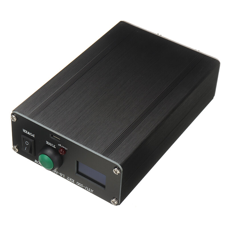 1 шт. Прочный Автоматический антенный тюнер 100 Вт 1,8-50 МГц W/0,96 "OLED ATU100 Собранный w/Shell