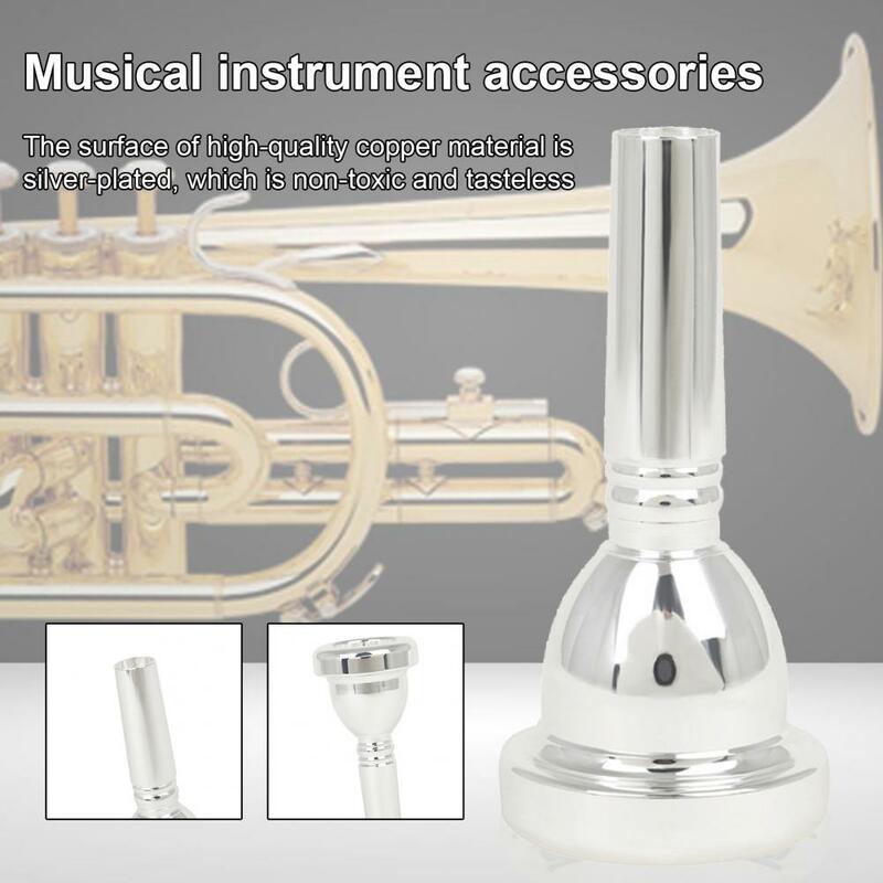 Bocchino in ottone Trombone professionale pratico e sicuro bocchino in ottone insipido ottima fattura per concerti