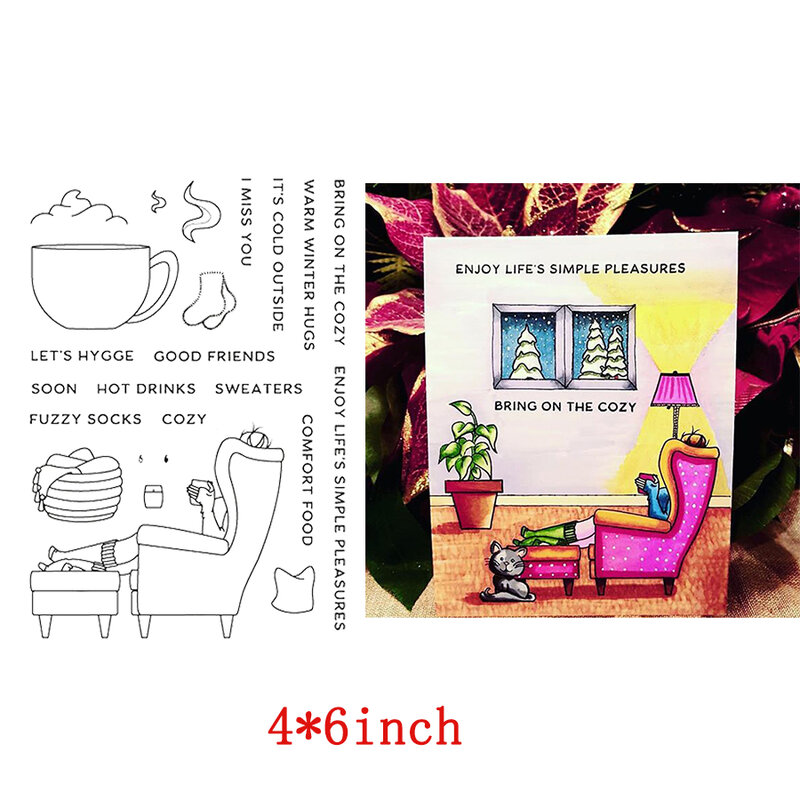 Novel Household Items Attractive Woman Animals Transparent Silicone Stamps For DIY Scrapbooking Ablum Card Clear Stamp Sheets