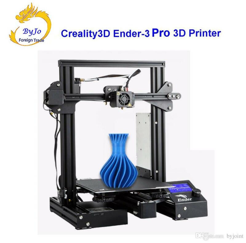 Creality3d-impressora 3d, dispositivo de tamanho grande, 220x220x250mm, bico de 1.75mm, ender-3, pr