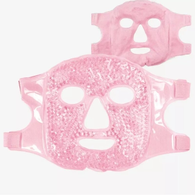 Rosa ferramentas resto alívio fadiga gel gel máscara facial 1pc cn (origem) uma unidade