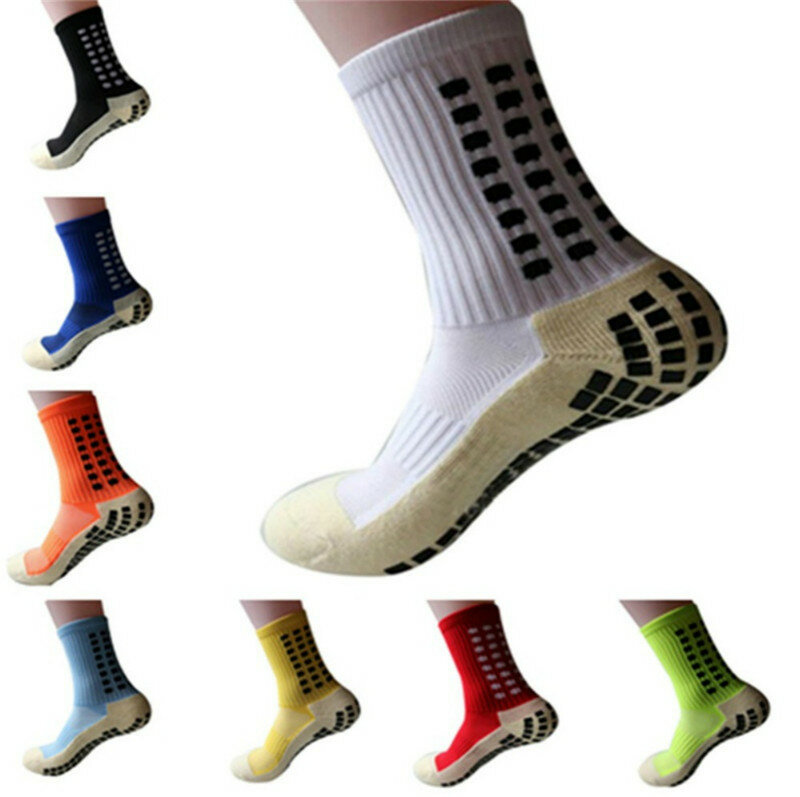 Новые спортивные нескользящие носки для футбола, хлопковые мужские носки для футбола типа Trusox)