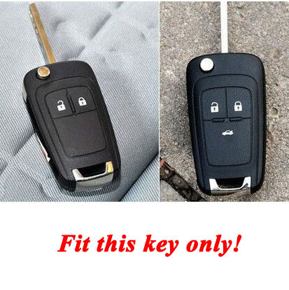 Silicone rubber car key cover case For Chevrolet Cruze Equinox Malibu Spark Aveo Camaro 3 button key remote protect shell